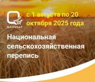 Национальная сельскохозяйственная перепись 2025